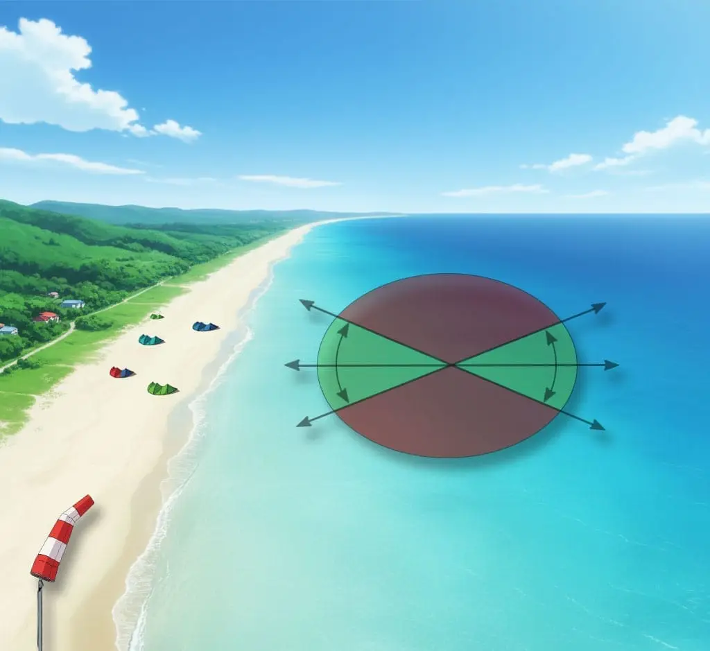 Formation sécurité kitesurf expliquant les bases pour naviguer sereinement.