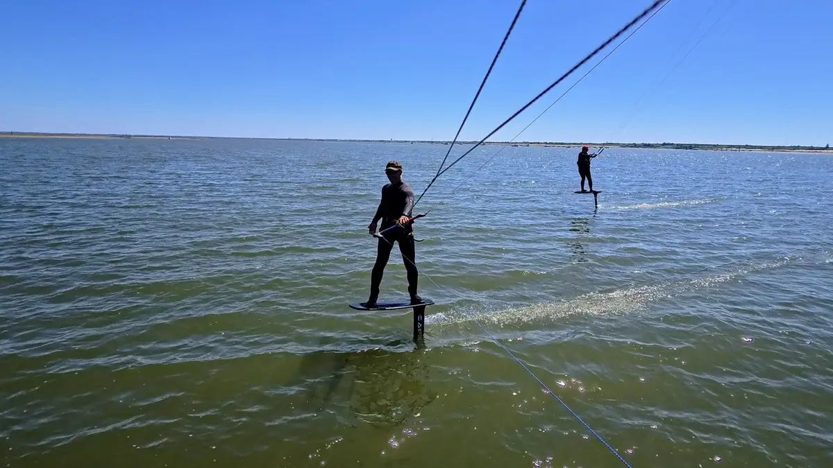 Activités nautiques sur le bassin d’Arcachon.