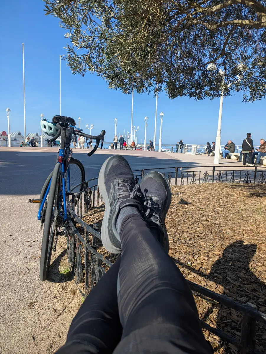 Balade à vélo autour du bassin d’Arcachon.